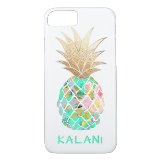 PixDezines Aloha Pineapples/DIY background iPhone 8/7 Case