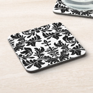 PixDezines Baroque Damask/DIY colours Coaster