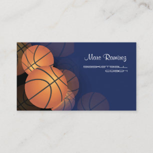 PixDezines Basketball cards/DIY background colours Business Card