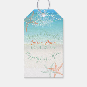 PixDezines beach/chandeliers/starfish Gift Tags