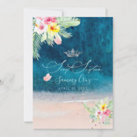 PixDezines Beach Sweet Sixteen Deep Blue Sea