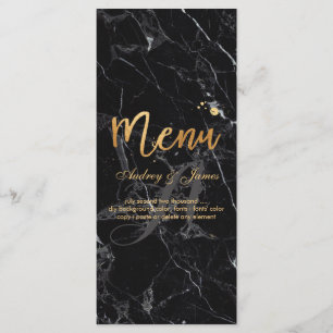 PixDezines Black Marble/Shine Menu/Faux Gold Menu