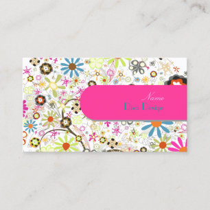 PixDezines Blooms,  BusinessCard Business Card
