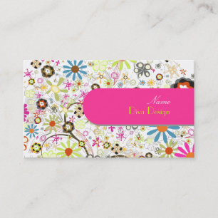 PixDezines Blooms,  BusinessCard Business Card