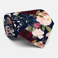 PixDezines Blush Burgundy Navy H2 Flowers