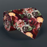 PixDezines Boho Blush Burgundy Watercolor Flowers  Tie<br><div class="desc">PixDezines Boho Blush Burgundy Watercolor peonies,  DIY background colour.

 Copyright © 2011-2021 PixDezines™.</div>