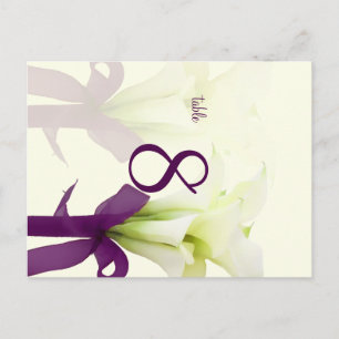 PixDezines bouquet, white calla lilies Postcard