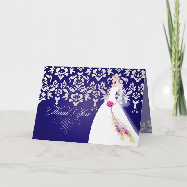 PixDezines Bride2B Thank You cards (Front)