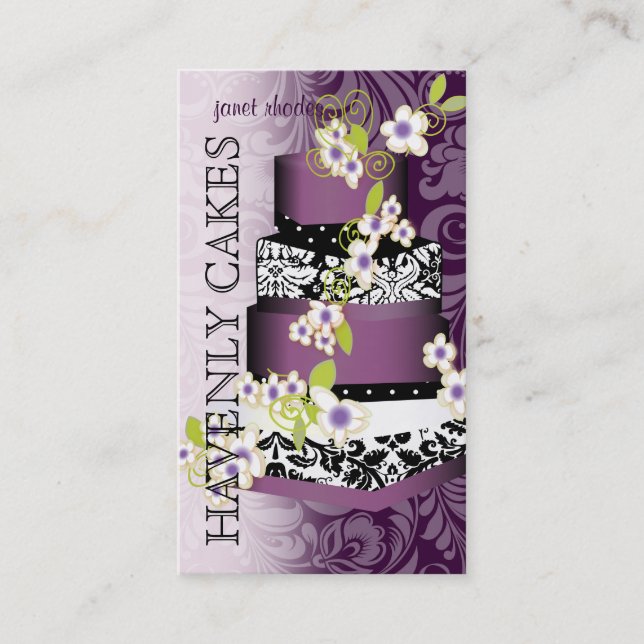 PixDezines Cake/Bakery/pâtisserie Business Card (Front)