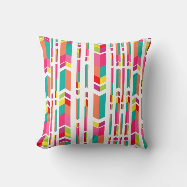 PixDezines chevron/arrows pattern Cushion (Front)
