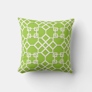 PixDezines chinois trellis/diy background colours Cushion