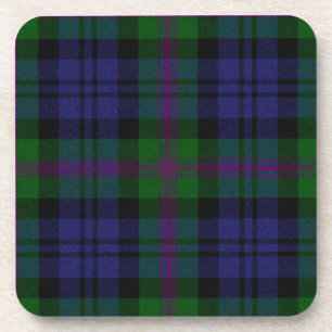 PixDezines clan oakney tartan Coaster