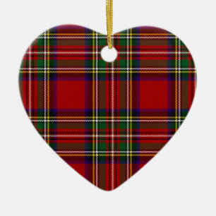 PixDezines clan stewart tartan Ceramic Ornament