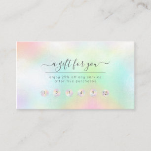 PixDezines Cotton Candy Reward Card