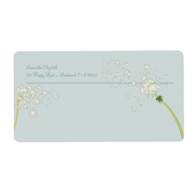 PixDezines dandelions/diy background colour (Front)