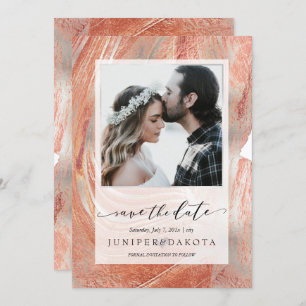 PixDezines Desert Stone Silver Invitation