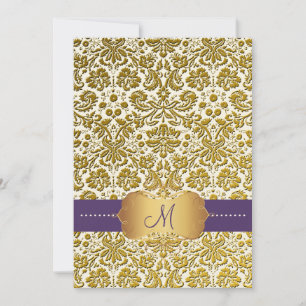 PixDezines desiree damask/DIY background Invitation