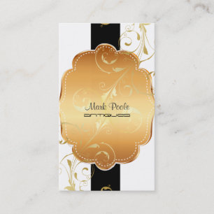 PixDezines diy background colour/filigree swirls Business Card
