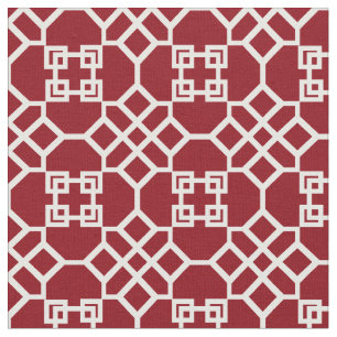 PixDezines DIY background colour/white chinois 1 Fabric