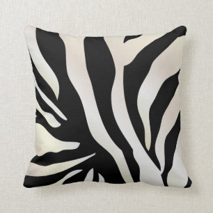 PixDezines diy background colours/zebra Cushion