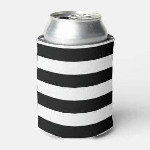PixDezines DIY colour adjustable white stripes Can Cooler