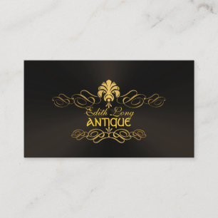 PixDezines diy colour/antique scrolls faux metal Business Card