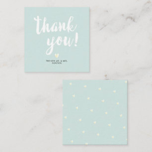 PixDezines DIY Colour Brush Script Thank You Card