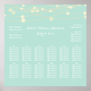 PixDezines DIY colour/lights strings/seating chart