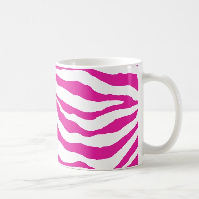 PixDezines DIY colour zebra print Coffee Mug (Right)