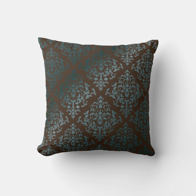 PixDezines diy colours/josehpine damask Cushion (Front)