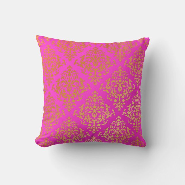 PixDezines diy colours/josehpine damask Cushion (Front)