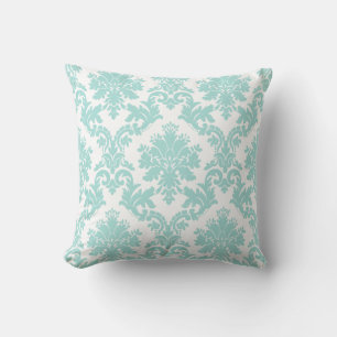 PixDezines diy colours/la paloma damask Cushion