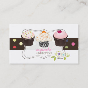 PixDezines diy cupcake Business Card