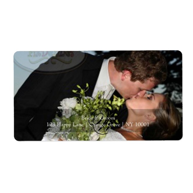 PixDezines DIY photo address labels (Front)
