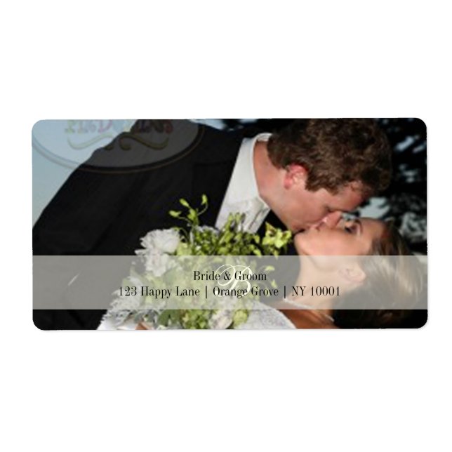 PixDezines DIY photo address labels (Front)