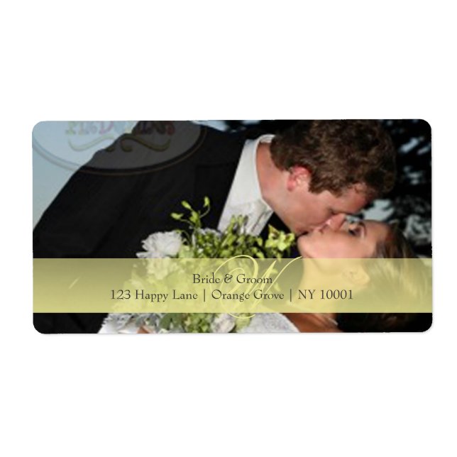 PixDezines DIY photo address labels (Front)