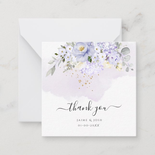 PixDezines Elegant H2 Purple Hyde Cream Roses Card (Front)