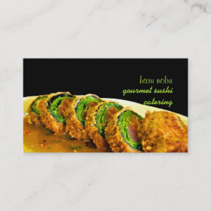 PixDezines Encrusted Panko, Seared Ahi Sushi Business Card