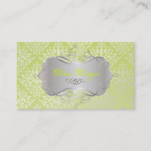PixDezines Étienne Damask Business Card