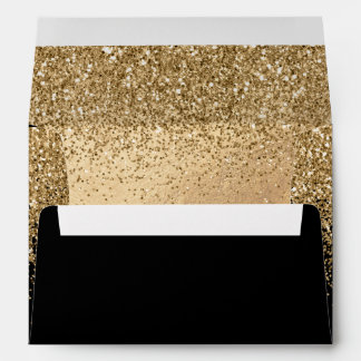 PixDezines Faux Gold Glitter+liner, DIY colours Envelope