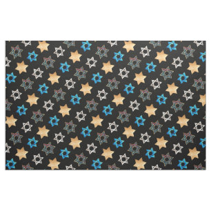 PixDezines Faux Gold Star of David/DIY background Fabric
