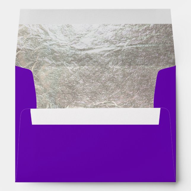 PixDezines faux silver liner/DIY colour/purple Envelopes (Back (Bottom))