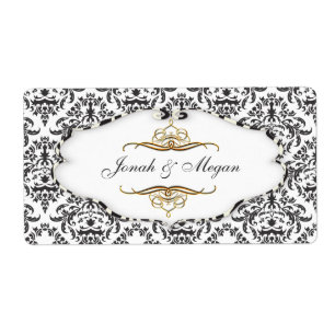 PixDezines Felina, black + pearl damask 14