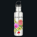 PixDezines Floral/Watercolor/Ranunculus 710 Ml Water Bottle<br><div class="desc">PixDezines floral watercolor ranunculus in multicolor.  All image files are adjustable.  

Copyright © 2015-2016 PixDezines™.  All rights reserved.</div>