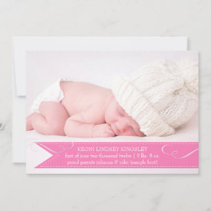 PixDezines fotos birth announcement