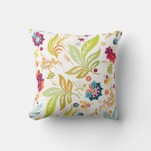 PixDezines garden/diy background colours Cushion (Front)