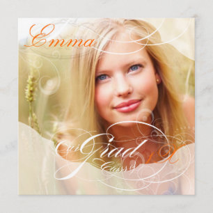 PixDezines Graduation/Photo Frame/diy colour Invitation