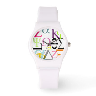 PixDezines greek alphabets Watch