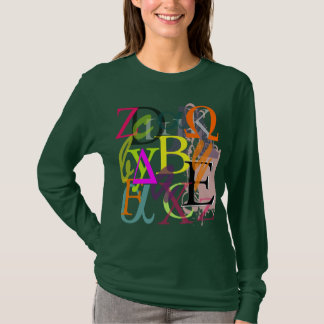 PixDezines Greek Alphas T-Shirt