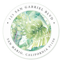 PixDezines Greenery, Tropical Foliage Sage Green